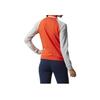 Adidas Casual Color Block Stand Collar Baseball Jacket Women Jackets Orange Gray BK4841