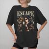 Unisex Women Graphic Printed Escape From New York Snake Plissken T Shirt Tee Cotton Tshirts Clothes