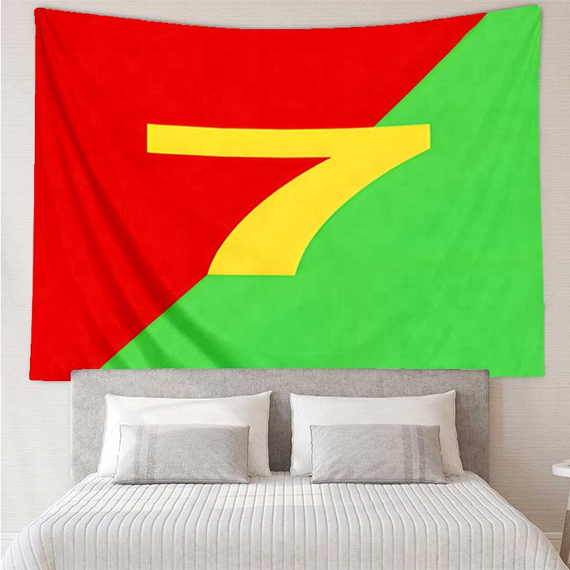 Ronaldo's Number Seven Tapestry Hanging for Bedroom,Livingroom, Playroom,Decor Art Room Wall Tapestry Holiday and Birthday Gifts
