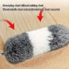 Extendable Bendable Microfiber Feather Duster, 110.23 Inch Long Handle Dust Cleaner for Dust & Cobwebs, 1 Pole + Duster