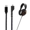 Nylons Braideds USB C Cable For Arctis3/5/7 Enhanceds Sound Transmission 1.5m Length tangleless Construction