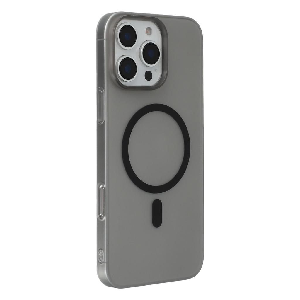 JAUCASE For iPhone 16 Pro Max Magnetic Case Matte Clear Hard PC Phone Back Cover