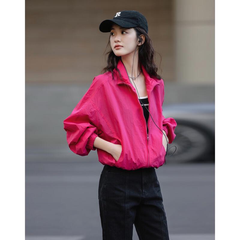 Demana Neon Sweetheart Cropped Zipper Jacket