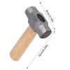 Wood Handle Claw Hammer Convenient To Use with Unique Handle Design Suitable for Machinists Construction Workers