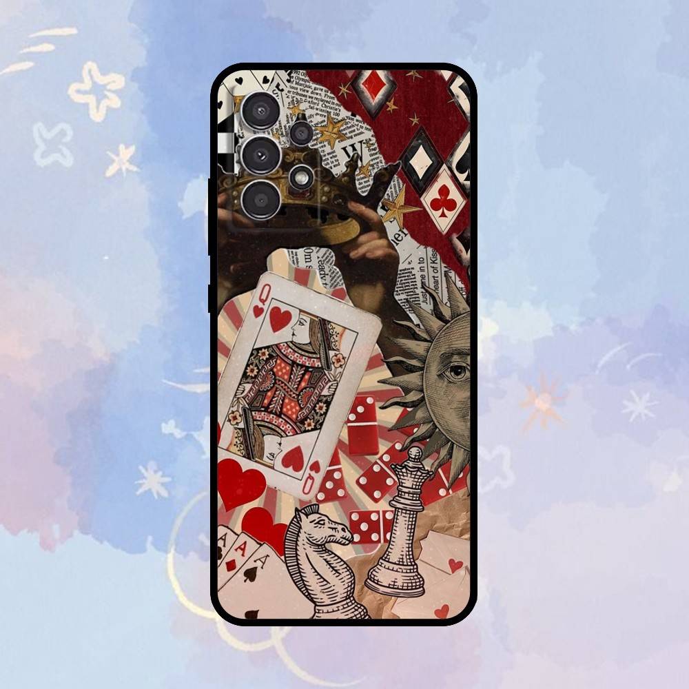 

AAA P-Poker для чехла на телефон iPhone Для Samsung Galaxy A73,A72,A71,A70,A53,A52,A51,Другие Мягкий черный чехол Samsung a71 4g