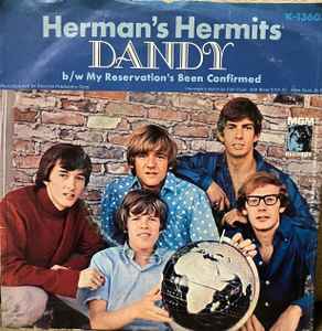 

7inch Record HERMAN S HERMITS - Dandy K13603 MGM Records 1966 US Rock Used