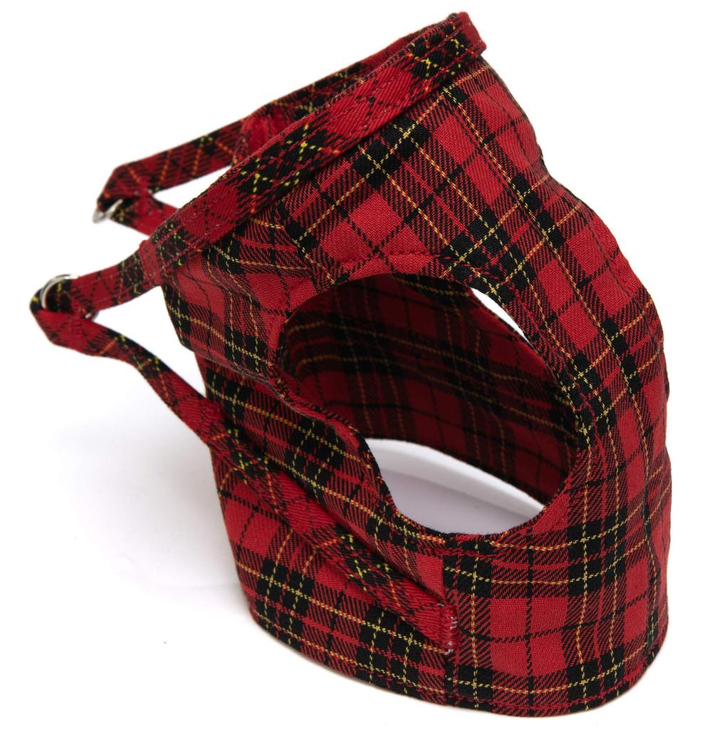 Toto Pal Royal Tartan Body Size 7 & Harness, Red,