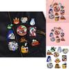 Cartoon Metal Brooches For Clothing And Bags Unique Design Geometric Style For All Genders