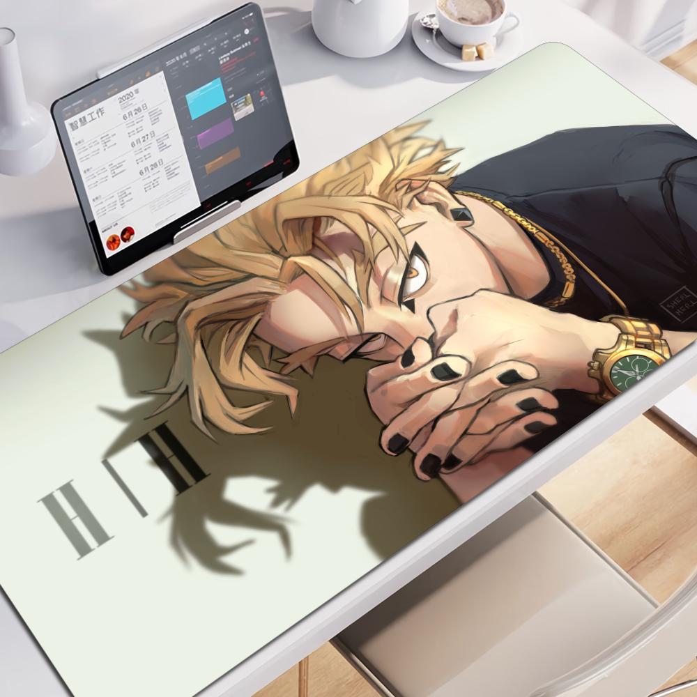 Xxl Anime Large Mouse Pad Hawks Keigo My Hero Academias Laptop Desk Mats Gamer Hd Printing Mousepad NonSlip Office Table Carpet