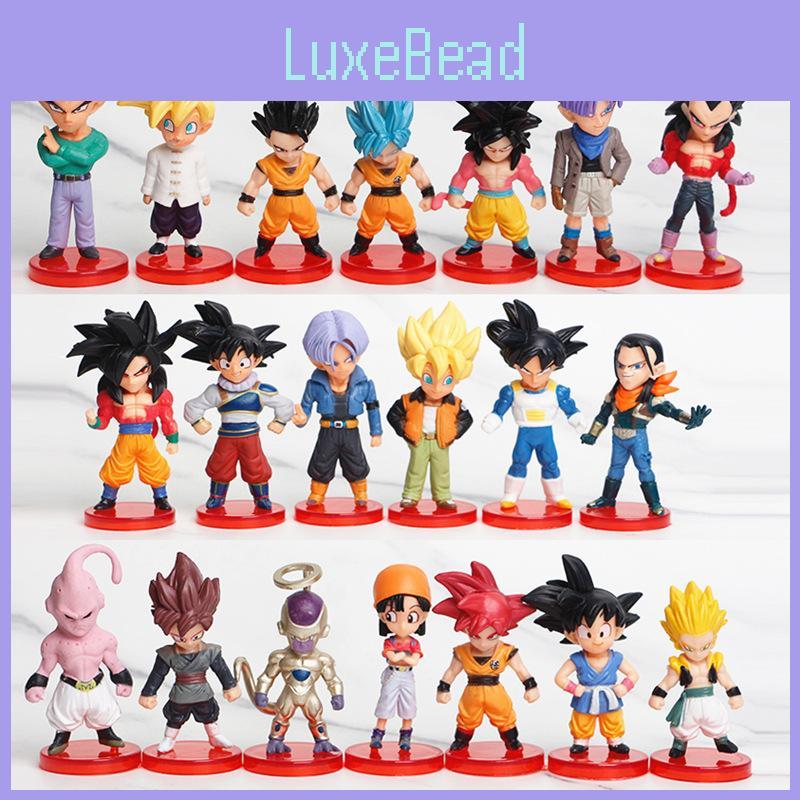 Premiumowe Figurki Dragon Ball Pvc Blind Box 20 Wariantów Super Saiyan Buu Frieza