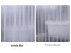 High-Transparency Waterproof EVA Shower Curtain, Mildew-Proof, Antibacterial, Splash-Resistant