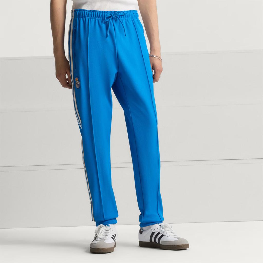 Adidas Originals Real Madrid Slim Fit Elastic Waist Sports Pants Men bottoms JN3057