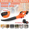 3000W Portable Cordless Leaf Blower High-Power Snow Blower 8VF Electric Air Blower Rechargeable Leaf Blower With Battery