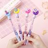 Cartoon Unicorn Sand Flow Pen - Black Ink Signature Pen for Kids, Perfect Back-to-School Gift