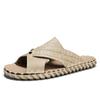 Fashion Fashion Men's Slippers Summer New Non-Slip Handmade Slippers High Quality Designer Casual Shoes Breathable Men Beach Sandals