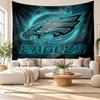 Philadelphia Eagles Wall Tapestry, Soft Fabric Wall Hanging, Decorative Backdrop For Bedroom Home Wall Art