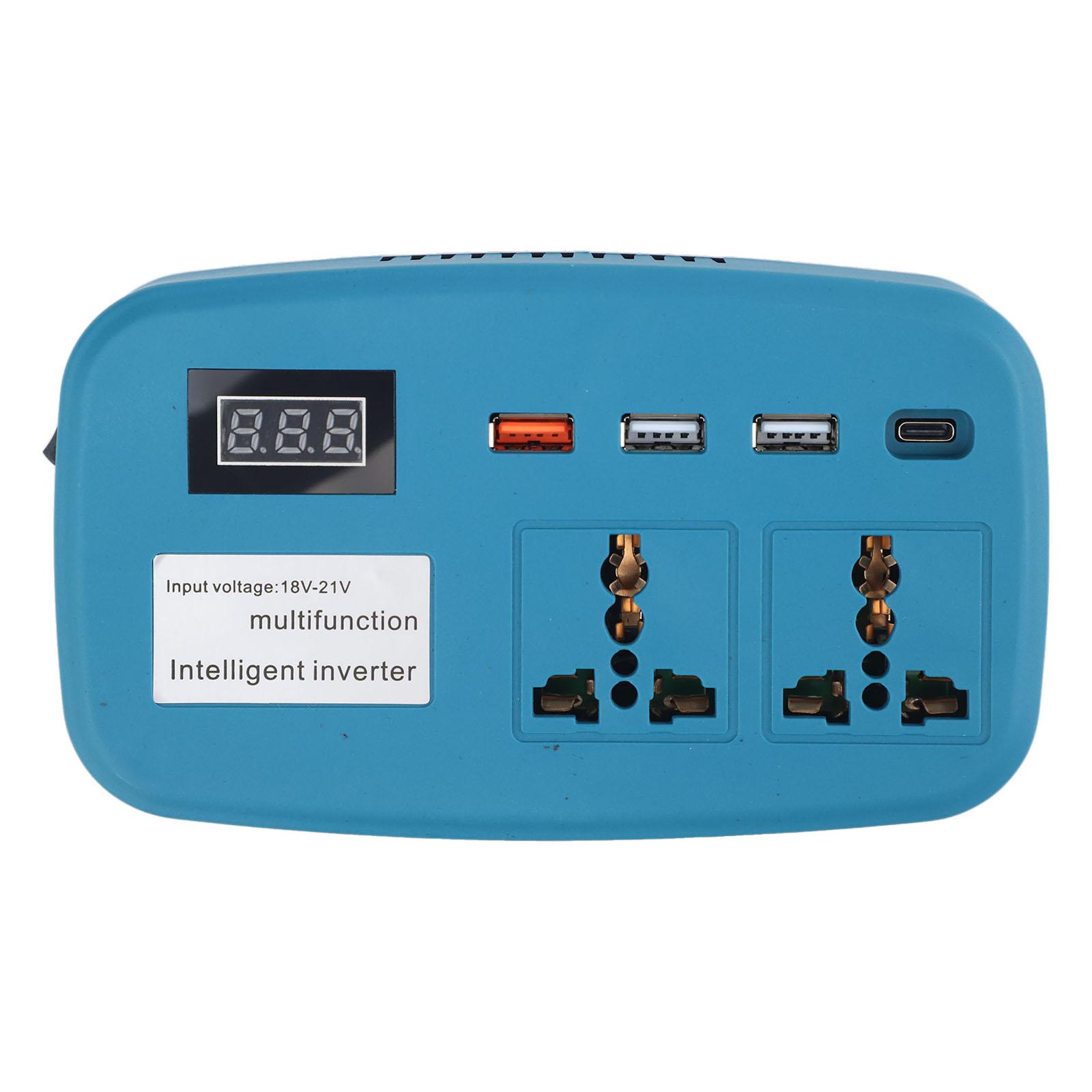 1 Pcs 220V Battery Converter Inverter DC To AC For Outdoors For 04737 To AC Portable Power Voltage Converter Parts