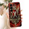 For Tecno Camon 50 4G 2026 Feather Crown Initial Letter Phone Case For Tecno Camon50 4G CN5 Soft Silicone Covers Bumpers