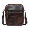MaheTri Compact Messenger- Dark Brown, Stylish Leather Bag For Girls & Womens For Everyday Use