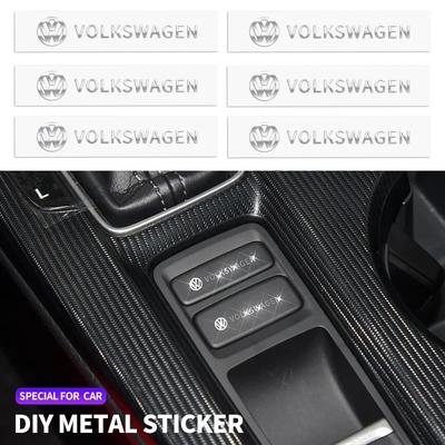 Car Stickers Car-Styling Logo Interior Decorative Accessories For Volkswagen VW Scirocco Jetta Beetle Golf CC Sharan Touran