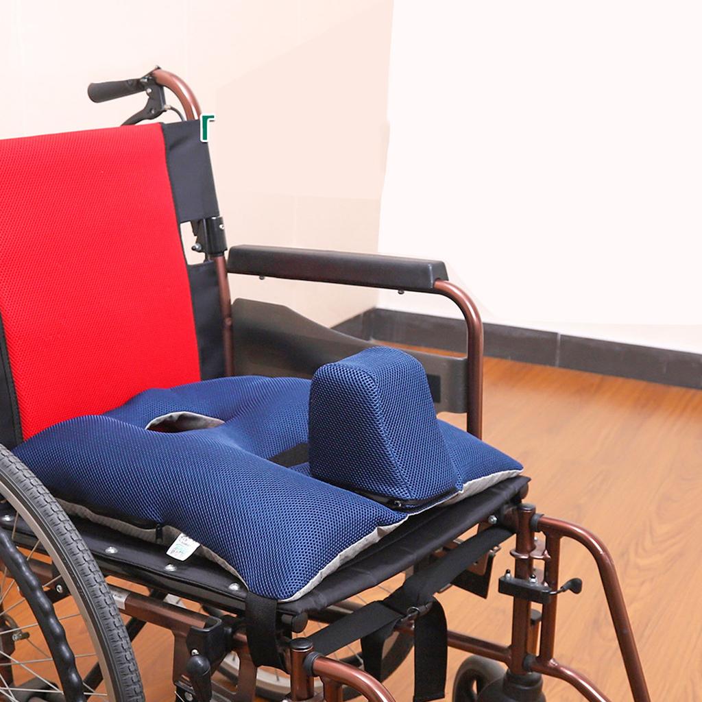 Wheelchair Pommel Cushion Anti Letting Down Wheelchair Anti Bedsore Pressure Relief Removable Pommel Cushion for Senior