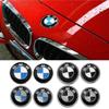 1pcs 74mm 82mm Black White Car Emblem Front Hood Rear Trunk Badge for BMW E46 E39 E38 E90 E60 E92 E93 X1 X3 X2 X5 djbf00