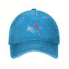 Bird Floral Baseball Cap Unisex Adjustable Cotton Washed Dad Hat Casual