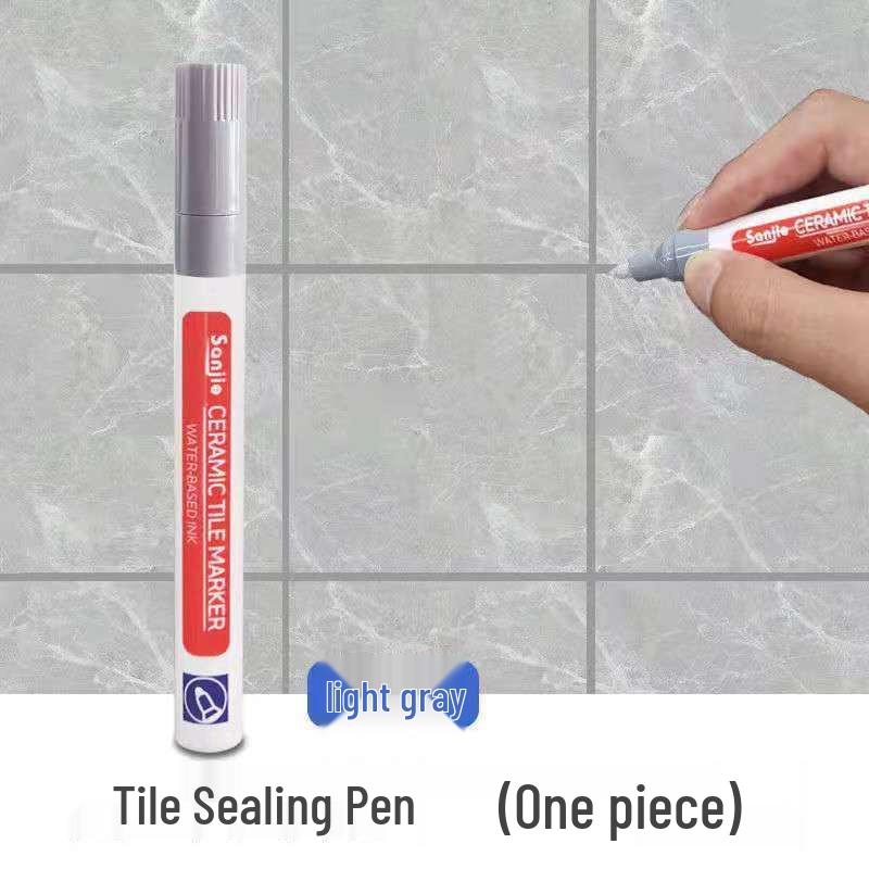 Waterproof Mildew-Proof Tile Grout Pen for Stain Removal and Repair
