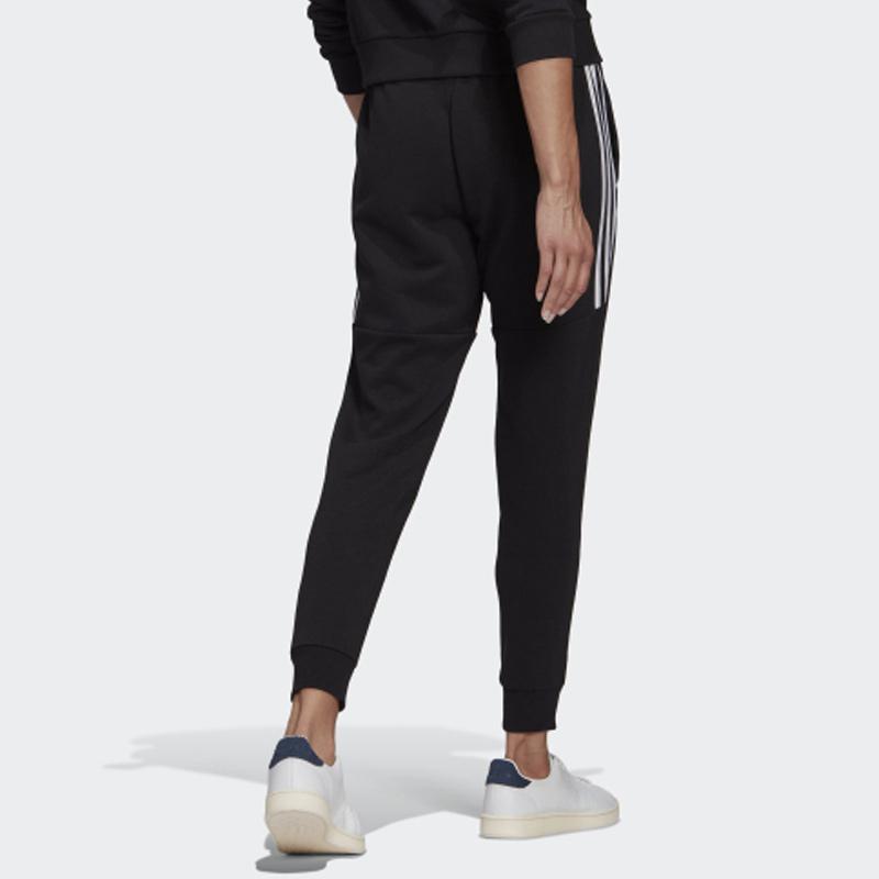 Adidas W 3S Ft T C Pt Running Training Three Stripes Tapered Sports Pants Women Pants Black GL1372