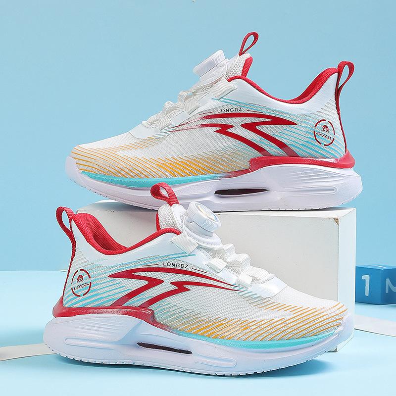 Children's male and female classmates 25 spring new boys' basketball shoes carbon board middle and older children's running shoes children's 