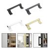 Aluminum Alloy Handles for Sliding and Balcony Doors In Various Colors