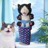 Katzenhandpuppe Wrestler Handhandschuh Interaktives Spiel Katzenspielzeug Plüschkatze Wrestle Spielzeug Wrestlinghandschuh Robuste Polsterung Tierspielzeug