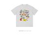 Ulzzang Cartoon Print Drop Shoulder Short Sleeve T-Shirt for Men & Women - Loose Fit