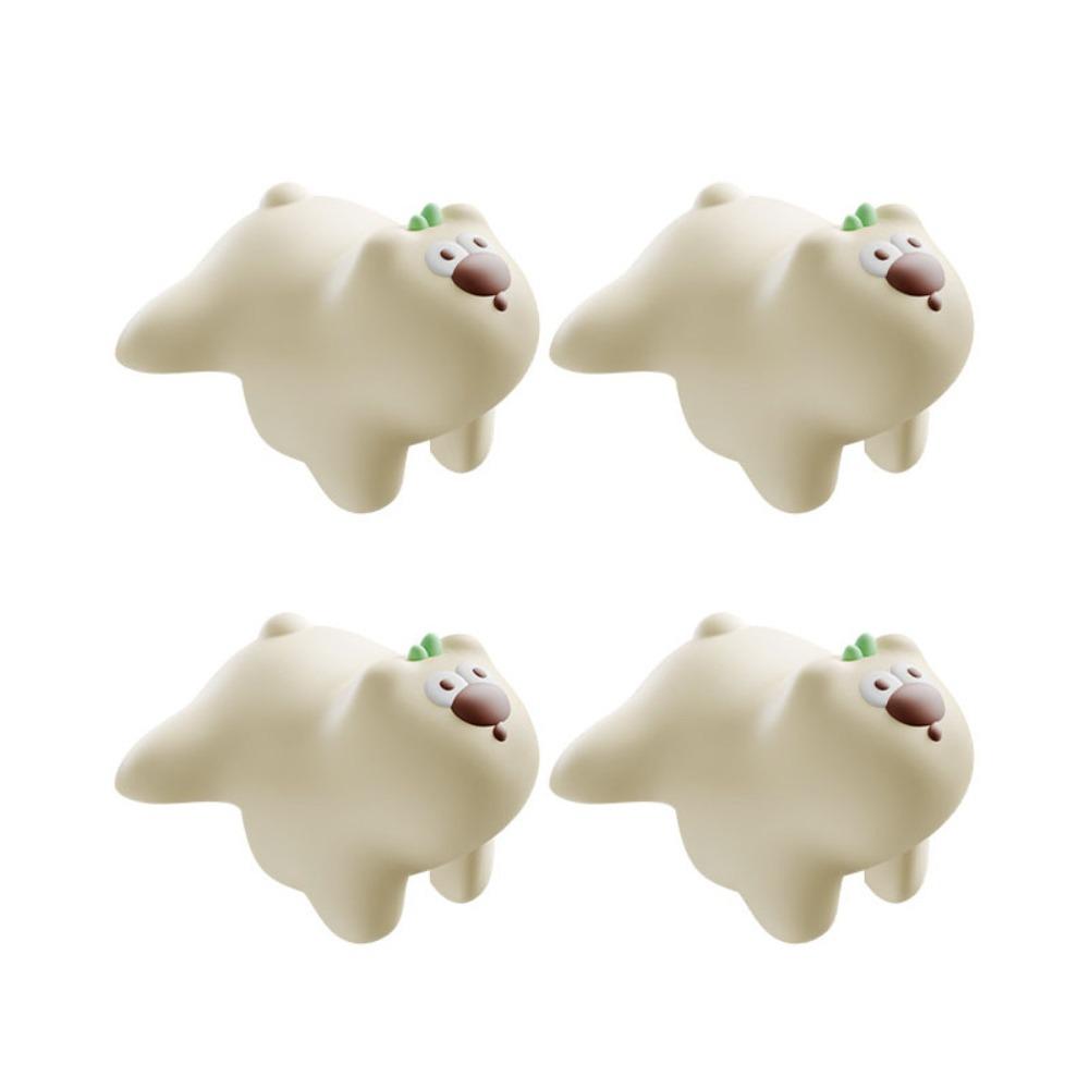 

4 шт. Мягкая защита кромки, Т-образная угловая защита, Мультяшные протекторы углов стола, Детские Style 1