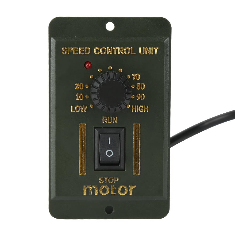 90W Worm Speed Reduction Gear Motor High Torque CW CCW Motor with Speed Governor AC 220V (60K)