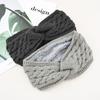 New in Plush Thick Wool Knitting Sports Headband Autumn Ear Protection Ear Warmer Women Thermal Insulation Cold proof Head Cover