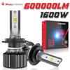 H7 LED H11 Canbus 1600W 600000LM Car Headlight Bulbs H4 H1 H8 HB3 9005 HB4 9006 HIR2 9012 H3 Turbo LED Mini Auto Fog Light 6000K