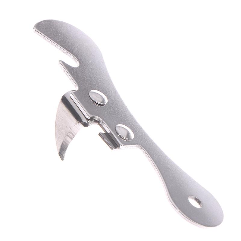 Stainless Steel Manual Can Opener Comfort Good Grip Tin Jar Bottle Cans Opener