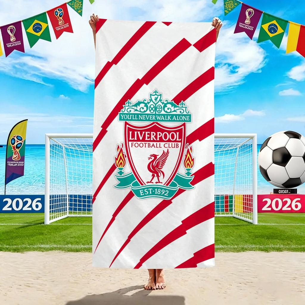 World Cup Beach Towels, Us-Canada-Mexico Football Team Microfiber Quick-Drying Absorbent Bath Towels, Sports Towels