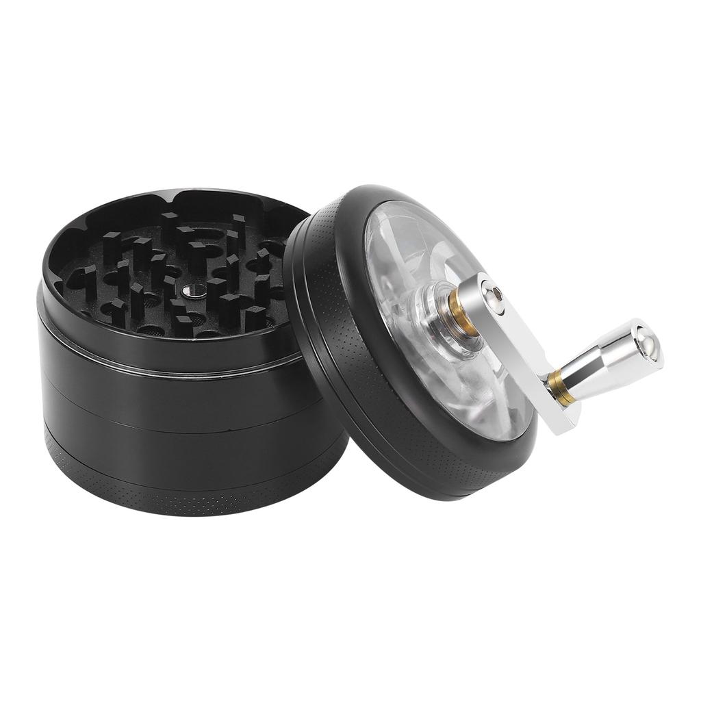 Buy 4PC Spice Grinder Manual Grinder Grinder Manual Crank and Scraper