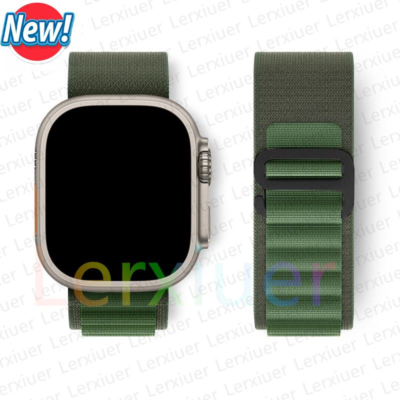 Alpine Loop Strap for Apple Watch Band Ultra 4 2 3 49mm 40mm 44mm 45mm 42mm 46mm Bracelet Correa iWatch Series 7 SE 8 9 10 11 12