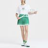 Fila Tennis Series Solid Color Logo Mid Waist Pleated Casual Skirt Women Skirts Celadon-Green A11W333304FGN