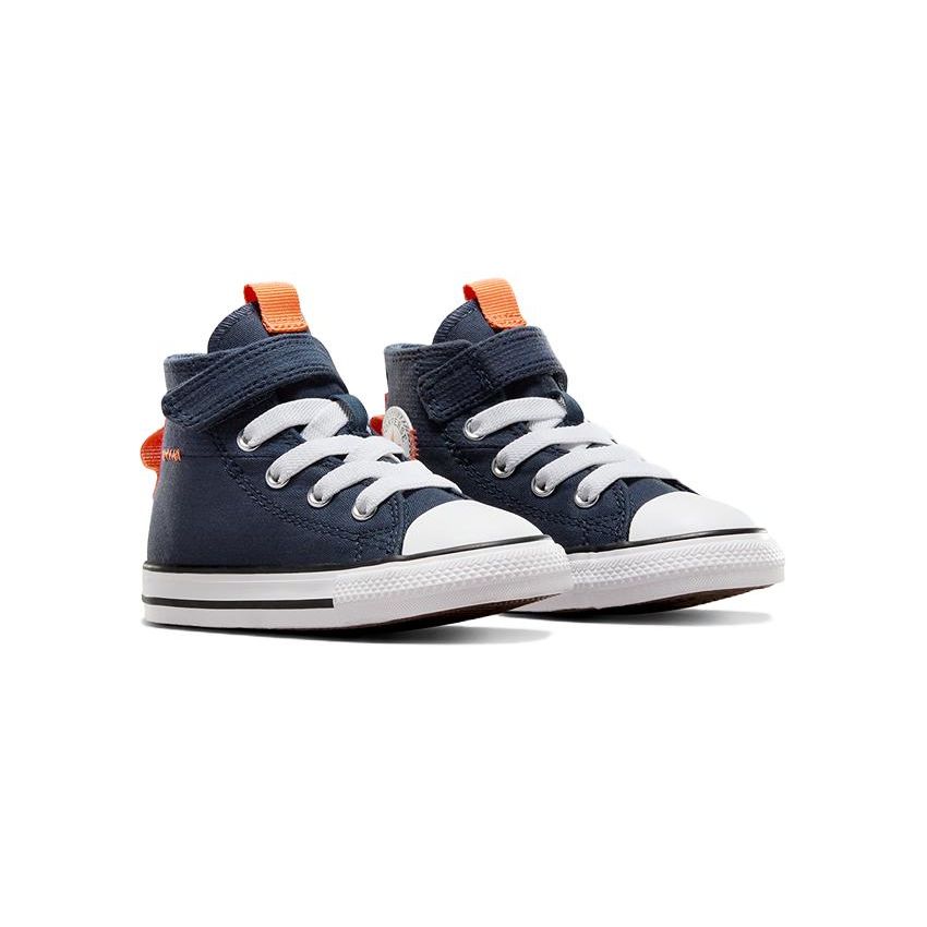 Converse Chuck Taylor All Star Easy On Utility Round Toe Shock Absorbing Breathable High Top Walker Baby sneaker Navy-Blue A07701C