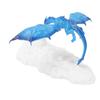 3D Printed Blue Ice Dragon Lamp Novel Creative Battery Operated Desk Lamp Decor Breathing Night Light Ornament for