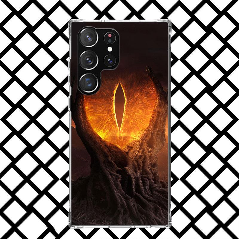 The L-Lord of The R-Rings Phone Case for Samsung Galaxy S26 S25 Edge S24 S23 Ultra S22 Plus S21 FE S20 + Soft Cover Print Fundas