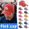 Men's and Women's Distressed Washed Baseball Caps, Personalized Patterned Printed Casual Hats