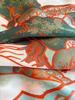180*90Cm Luxury  Women Summer Silk Scarves Shawl Lady Wrap Soft Female Europe Designer Beach Bandanna