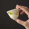 Shangqi Hand-painted Osmanthus Ceramic Gongfu Tea Cups