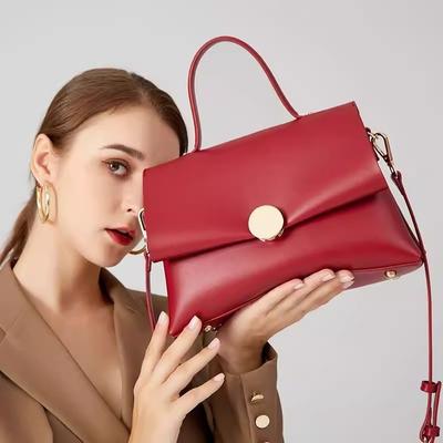 Red Bride Wedding Bag Large Capacity Fashion Wedding Crossbody Single Shoulder Handbag Women's Bag