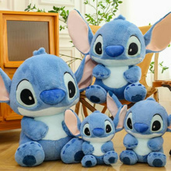 Long-haired Stitch Doll Plush Toy - Lilo & Stitch Hugging Cushion